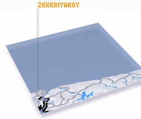 3d view of Zekeriyaköy