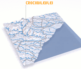 3d view of Crocodilevlei