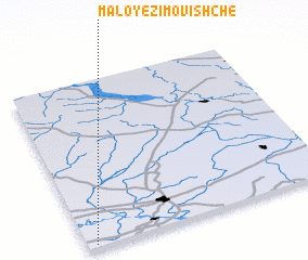 3d view of Maloye Zimovishche