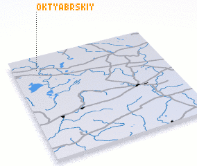 3d view of Oktyabrʼskiy