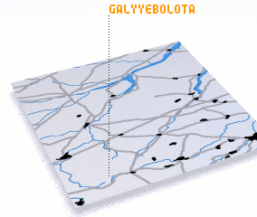 3d view of Galyye Bolota