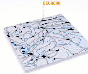 3d view of Delacău