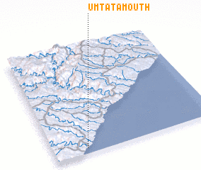 3d view of Umtata Mouth