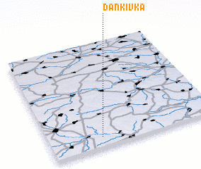 3d view of Danʼkivka