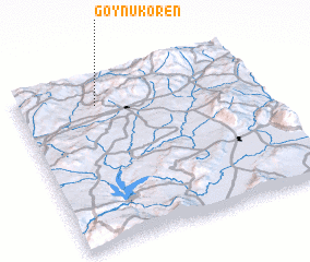 3d view of Göynükören