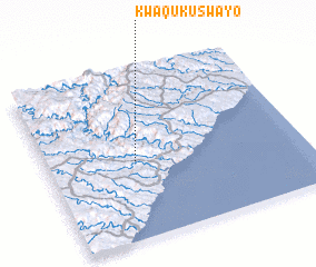 3d view of KwaQukuswayo