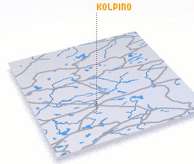 3d view of Kolpino