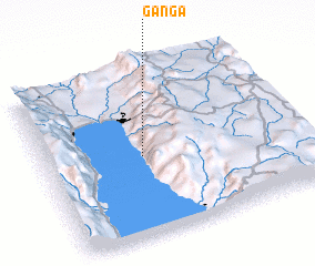 3d view of Ganga