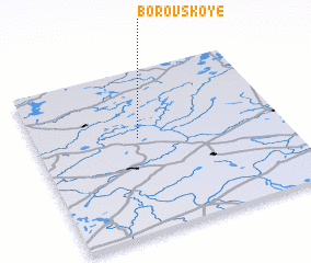 3d view of Borovskoye