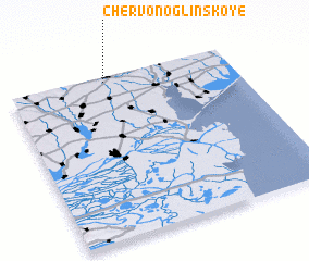 3d view of Chervono-Glinskoye