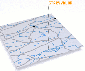 3d view of Staryy Dvor