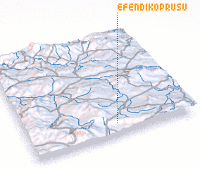 3d view of Efendiköprüsü