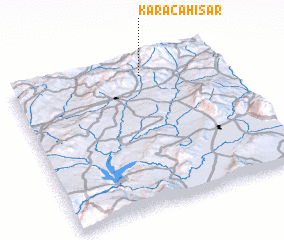 3d view of Karacahisar