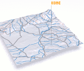 3d view of Kome