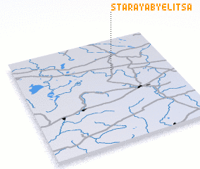 3d view of Staraya Byelitsa