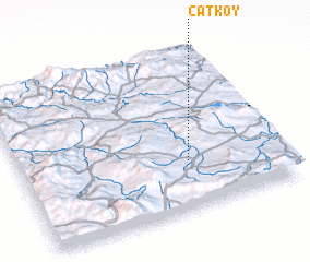 3d view of Çatköy