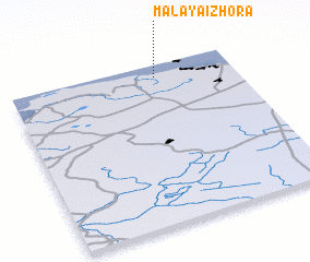 3d view of Malaya Izhora