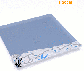 3d view of Hasanlı