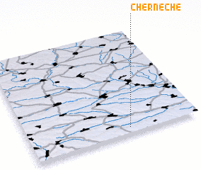3d view of Cherneche