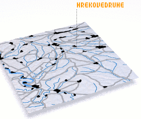 3d view of Hrekove Druhe