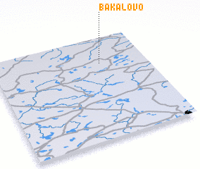 3d view of Bakalovo