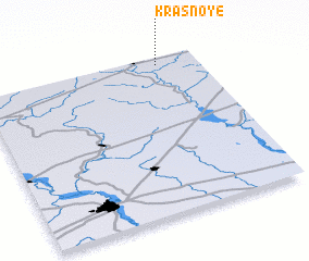 3d view of Krasnoye