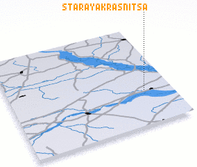 3d view of Staraya Krasnitsa