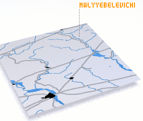 3d view of Malyye Belevichi