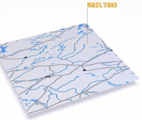 3d view of Maslyaki