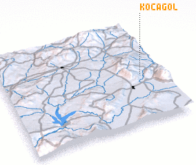 3d view of Kocagöl