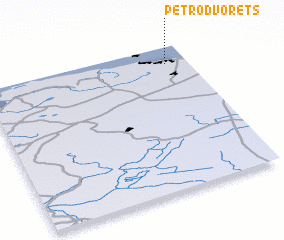 3d view of Petrodvorets