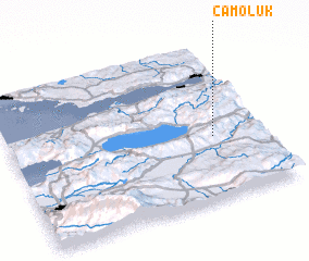 3d view of Çamoluk