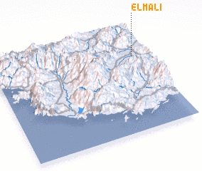 3d view of Elmalı