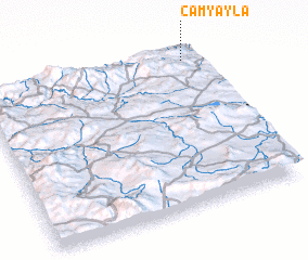 3d view of Çamyayla