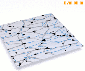 3d view of Dʼyakovka