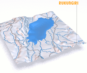 3d view of Rukungiri