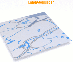 3d view of Langfjordbotn