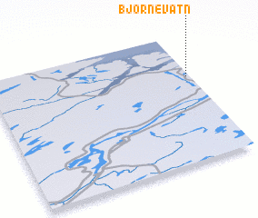 3d view of Bjørnevatn