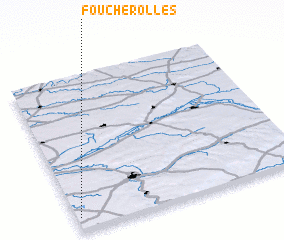 3d view of Foucherolles