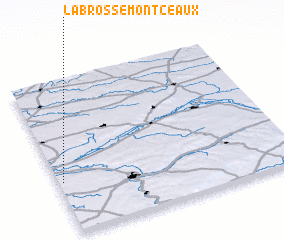 3d view of La Brosse-Montceaux