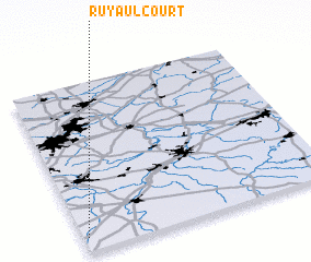 3d view of Ruyaulcourt