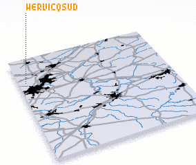 3d view of Wervicq-Sud