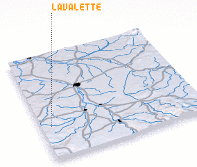 3d view of La Valette