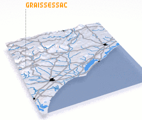 3d view of Graissessac