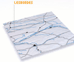 3d view of Les Bordes