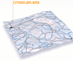 3d view of Cité de la Plaine