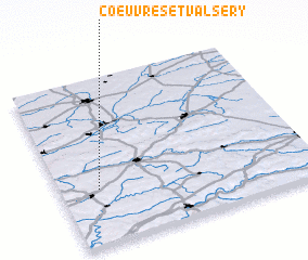 3d view of Coeuvres-et-Valsery