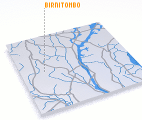 3d view of Birni Tombo