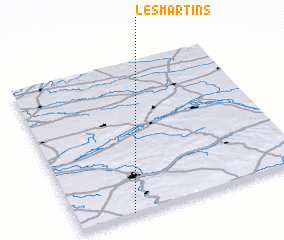 3d view of Les Martins