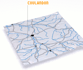 3d view of Coulandon